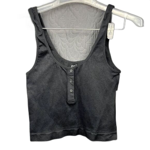 Rue 21 Ribbed Crop Tank Tee Cute Whimsy Y2K Goth Chic Summer School SZ XL:NWT - Picture 1 of 4